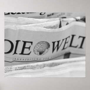 Poster Europe, Suisse, Lucerne. Die Welt