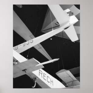 Poster Europe, Suisse, Lucerne. Planeur aérien