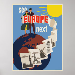 Poster Europe - Voir l'Europe