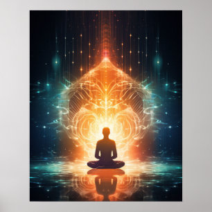 Poster Éveil spirituel inspirant