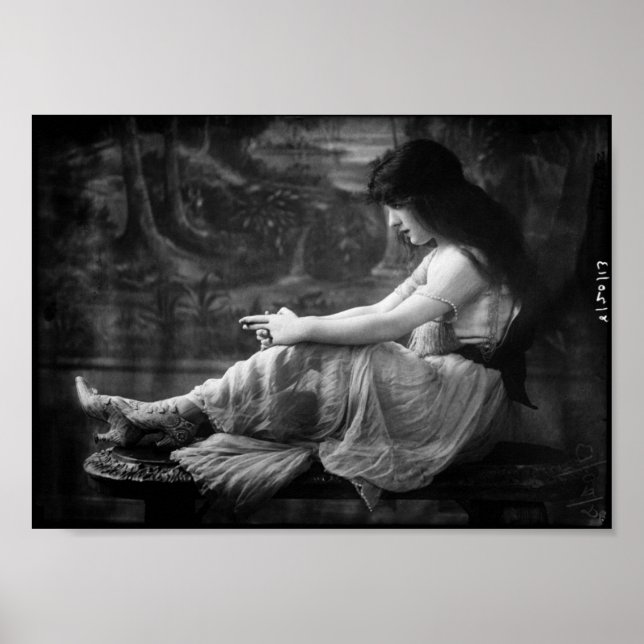 Poster Evelyn Nesbit Thaw, 1913 (Devant)