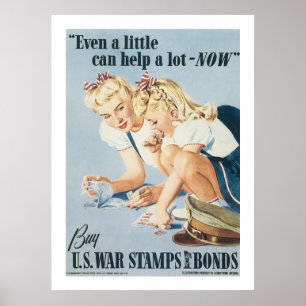 Poster Even a Little Can Help Alot-NOW