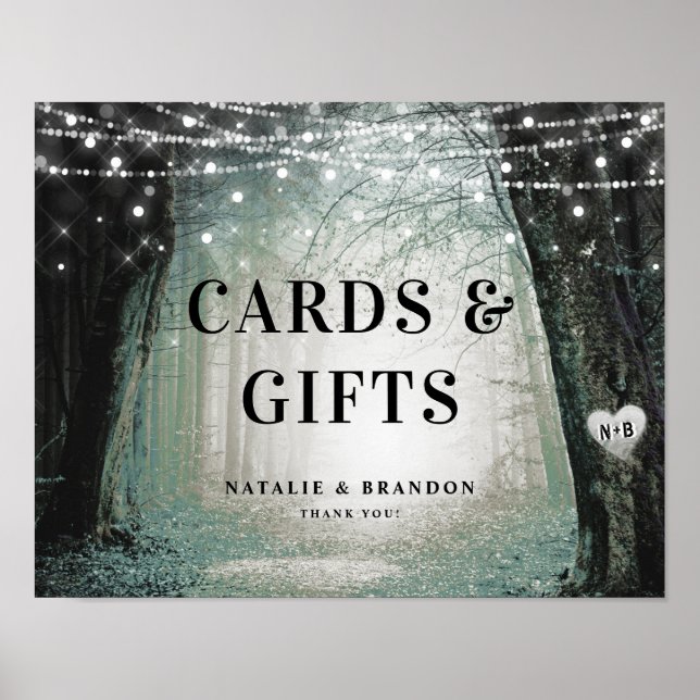 Poster Evermore | Forêt enchantée | Cartes et cadeaux de  (Devant)