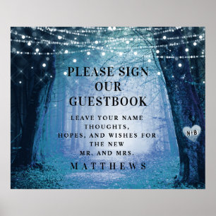 Poster Evermore   Forêt enchantée   Signer notre livre d'