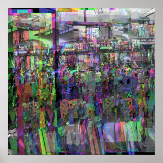 Poster Every moment is a compendium of here besides there