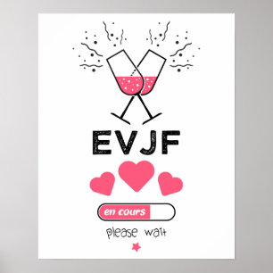 Poster EVJF en cours please wait