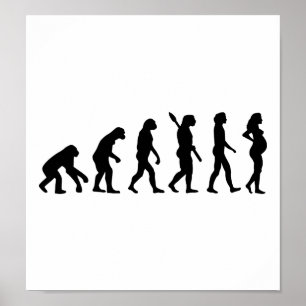 Poster Évolution de femme enceinte