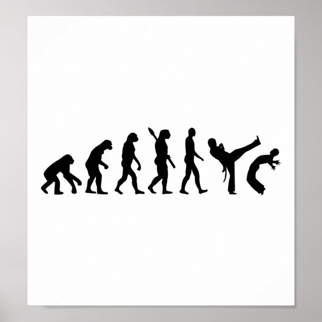 Poster Évolution de la capoeira (Devant)