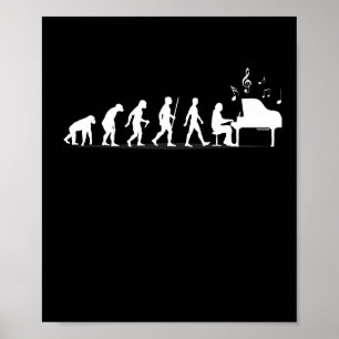 Poster Évolution de piano