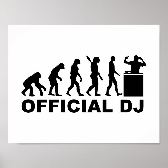 Poster Évolution DJ Officielle (Devant)