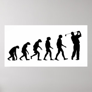 Poster Évolution du golf