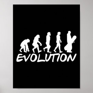 Poster Évolution du snowboard Snowboard