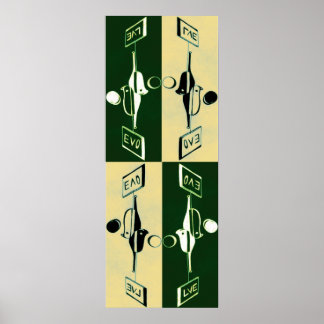 Poster Evolution du Yin et du Yang