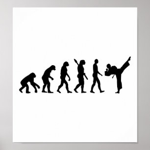 Poster Evolution Karate kickboxing