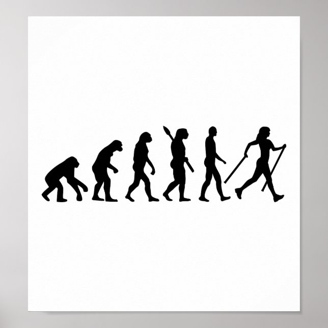 Poster Evolution Nordic Walking (Devant)