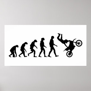 Poster Evolution of Motocross