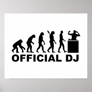 Poster Évolution officielle du DJ