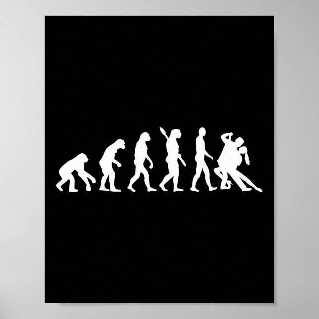 Poster Evolution Tango Dancing (Devant)