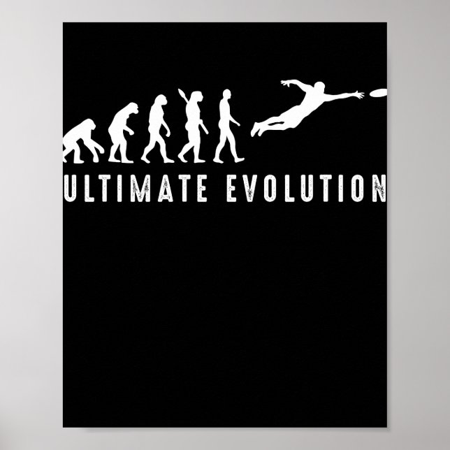 Poster Évolution vintage du sport de frise (Devant)