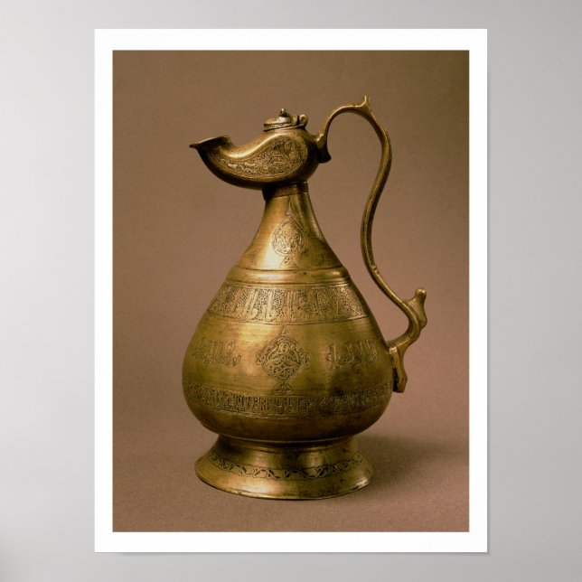 Poster Ewer de Nakhtchivan, Perse, 1190 (586 Hijra) (e (Devant)