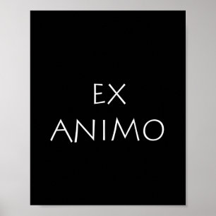 Poster Ex animo