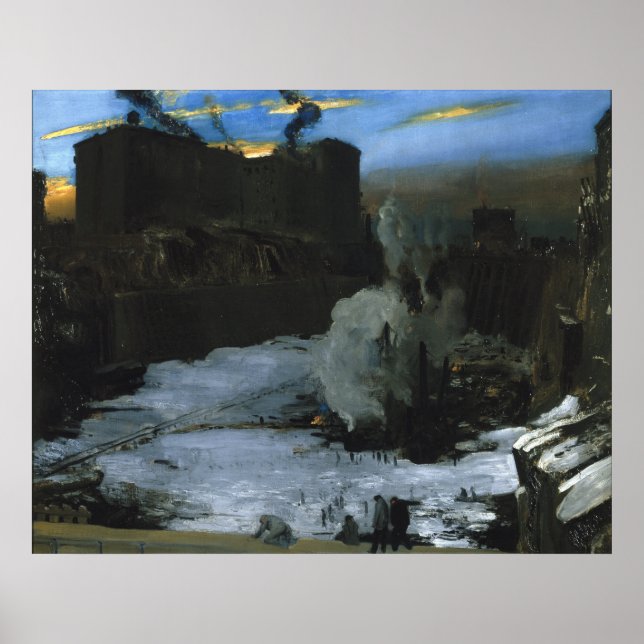 Poster Excavation de la gare de Pennsylvanie (Devant)