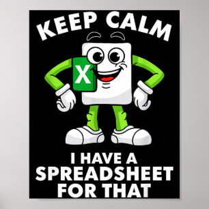Poster Excel collègue employé adieu au revoir anniversair