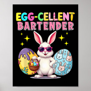 Poster Excellent barman de Pâques Sungles Chasse E