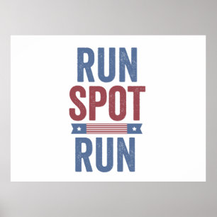 Poster Exécuter l'élection présidentielle Trump 2024