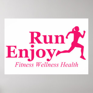 Poster Exécutez et profitez