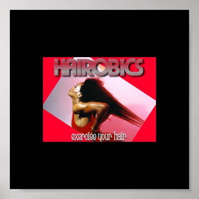 POSTER EXERCEZ VOS CHEVEUX (Devant)