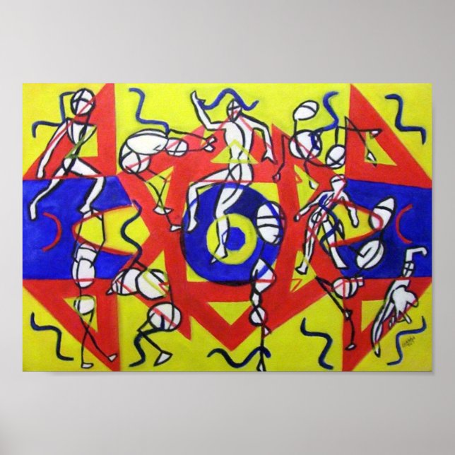 Poster Exercice aérobie (Devant)