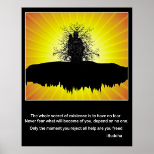 Poster Existence de Bouddha