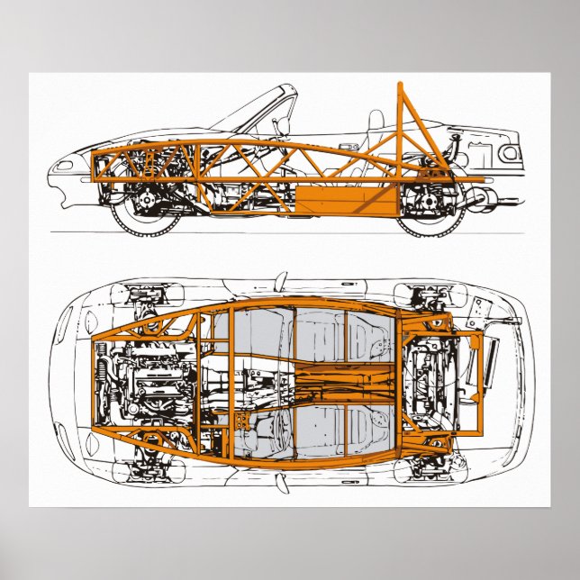 Poster Exocérer / CN Miata superposition (Devant)