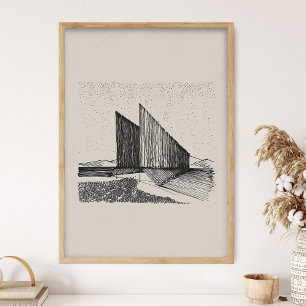 Poster Exodus Print, Séparation de la mer Rouge, Histoire