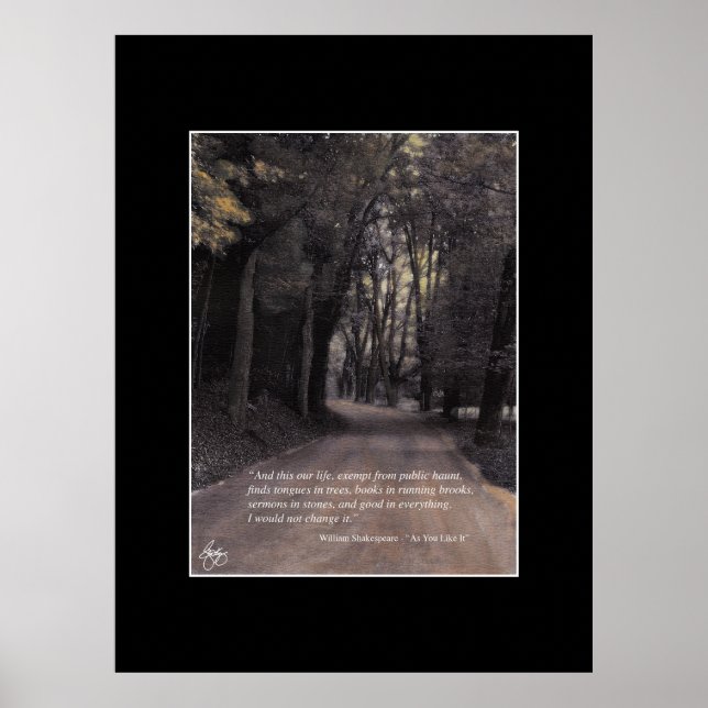 Poster Exonération de la hantée publique Shakespeare Cita (Devant)