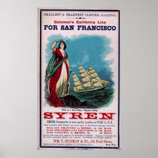 Poster Expédié à la découpe - Syren