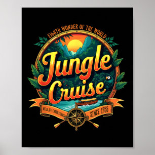 Poster Expéditions fauniques Vbs 2025 Croisière vintage d