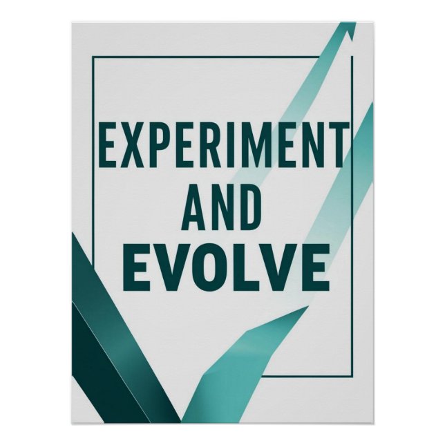 Poster Expérience et évolution, option 2 (Devant)