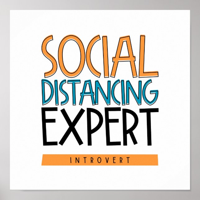 Poster Expert Distances Sociales Introduction (Devant)