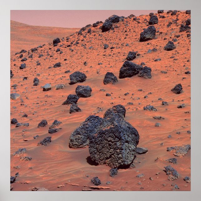 Poster Exploration de Mars (Devant)