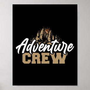 Poster Exploration Extérieure Randonnée Aventure Amateurs