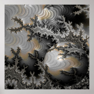 Poster Explorer le domaine de Mandelbrot