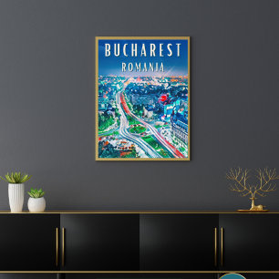 Poster Explorez les merveilles de Bucarest