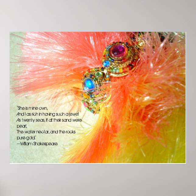 Poster Explosion de couleurs (Devant)