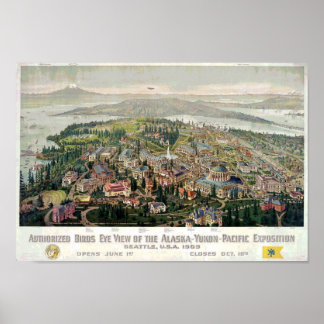 Poster Exposition Alaska-Yukon-Pacifique 1909