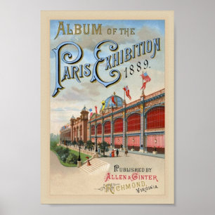 Poster Exposition de Paris 1889