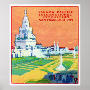 Poster Exposition de San Francisco 1915
