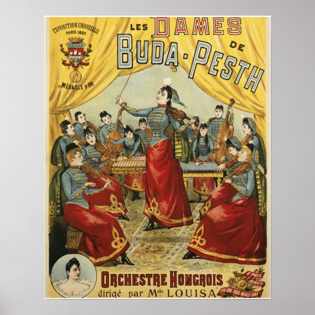 Poster Exposition Universelle Paris 1889 (Devant)