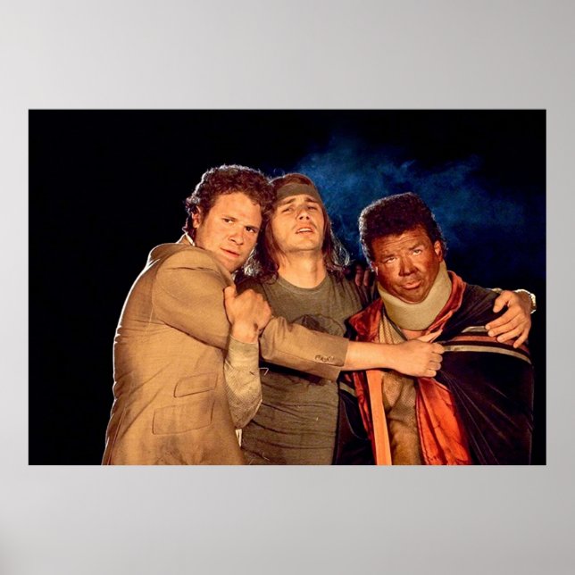 Poster Express d'ananas Seth Rogen James Franco Dann (Devant)